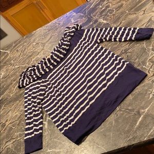 Anthropologie Bordeaux sz M 3/4 sleeve top